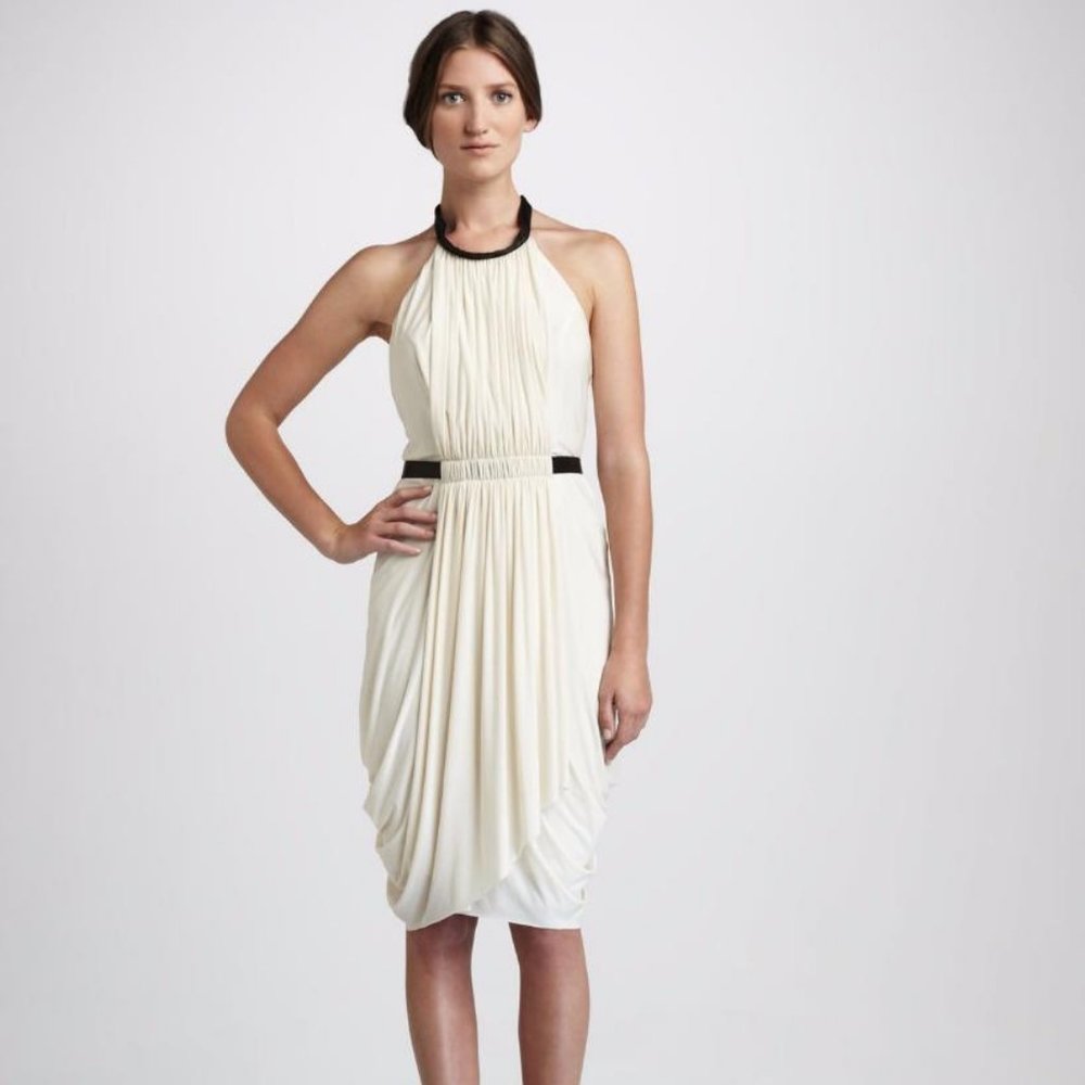 Rag&Bone 'Rowan' Belted Drape Back Dress - Sz 4